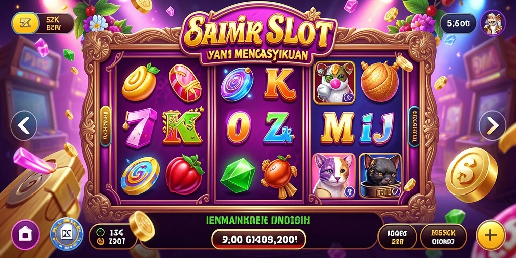 Tampilan gameplay menarik dari permainan Slot 5ZK.