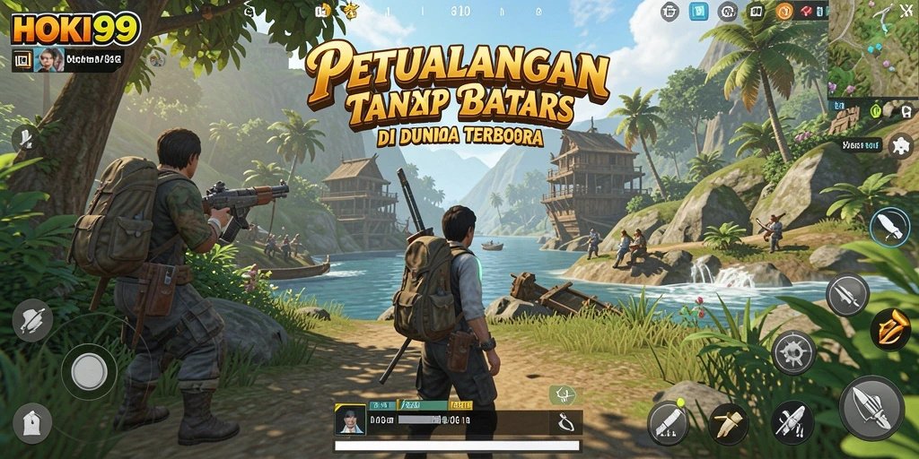 Screenshot HOKI99 menampilkan gameplay yang mengasyikkan dalam dunia terbuka.