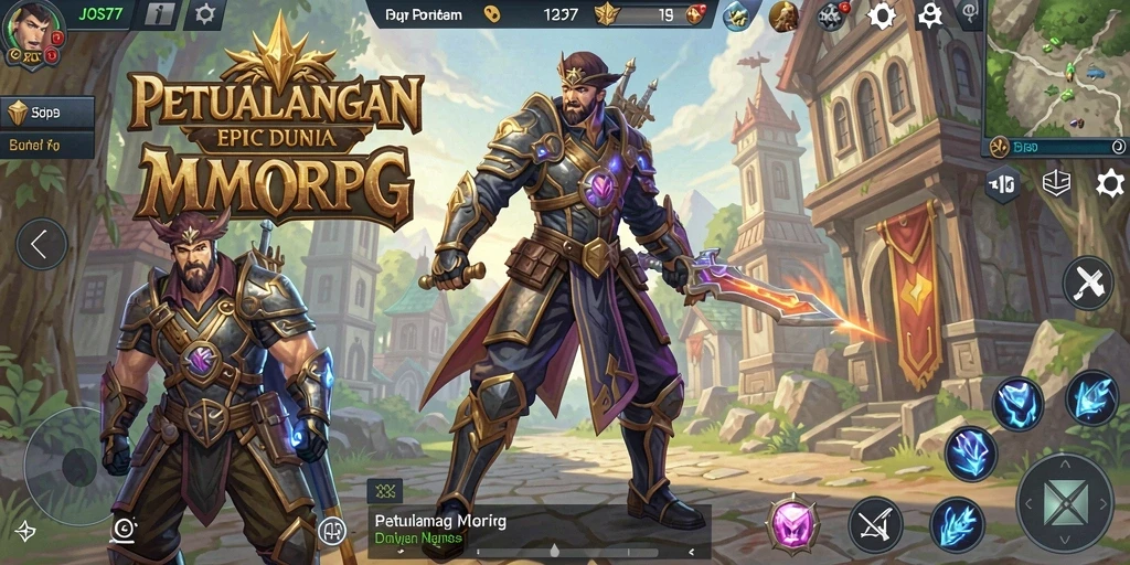 Gameplay JOS77 yang menarik dengan pertarungan seru dan eksplorasi mengasyikkan.