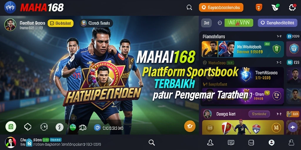 Tampilan screenshot MAHA168 menampilkan antarmuka sportsbook yang menarik dan mudah digunakan.
