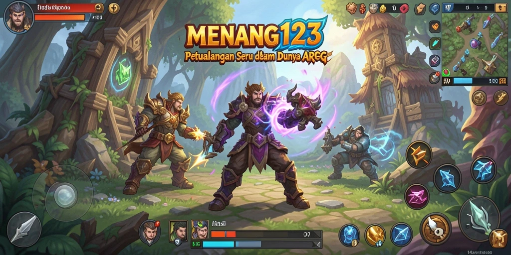 Tampilan gameplay MENANG123 yang mendebarkan di dunia ARPG.