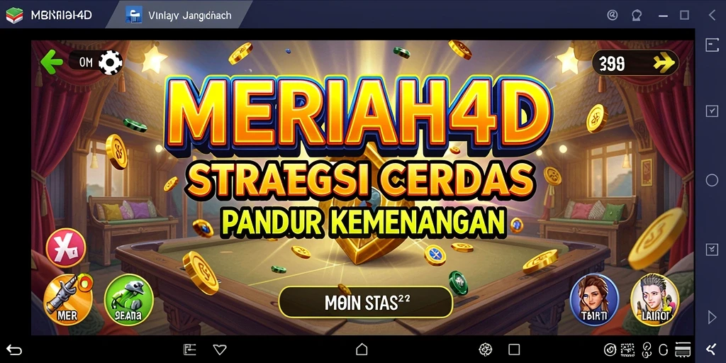 Tangkapan layar utama MERIAH4D menunjukkan strategi intens di lapangan.