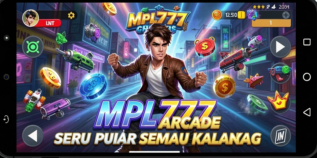 Screenshot MPL777 menampilkan pengalaman gameplay menyenangkan dalam genre arcade.