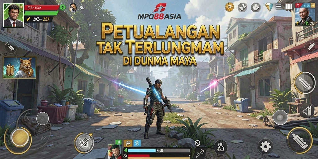 Tampilan permainan MPO88ASIA dengan grafis yang menawan.