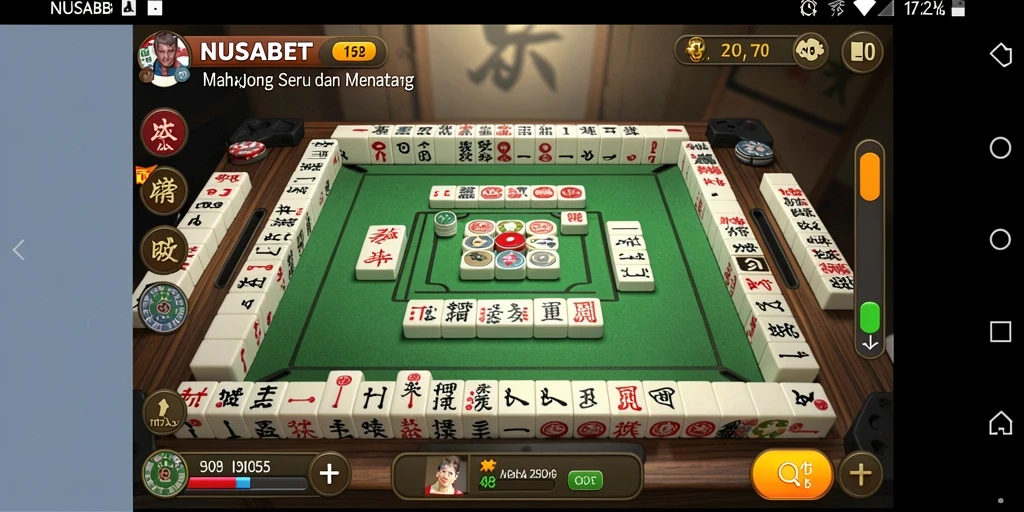 Screenshot gameplay NUSABET yang seru dan penuh color.