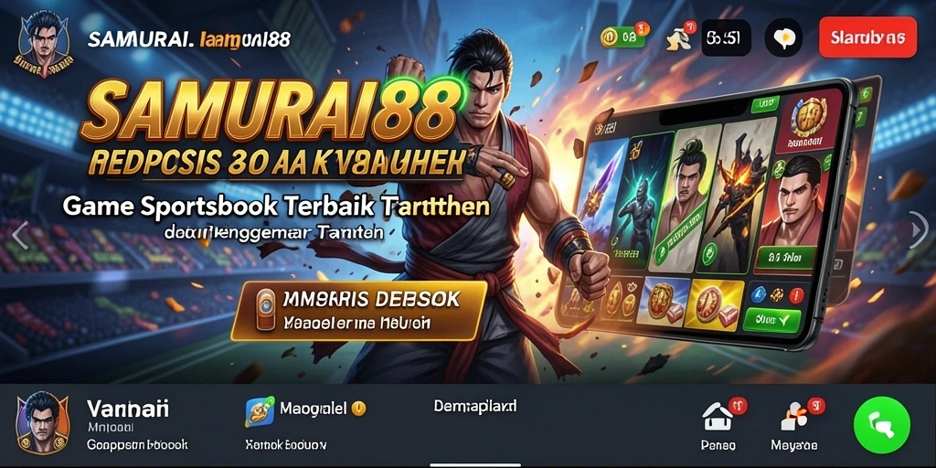 Tampilan antarmuka SAMURAI88 dengan pilihan taruhan yang beragam.