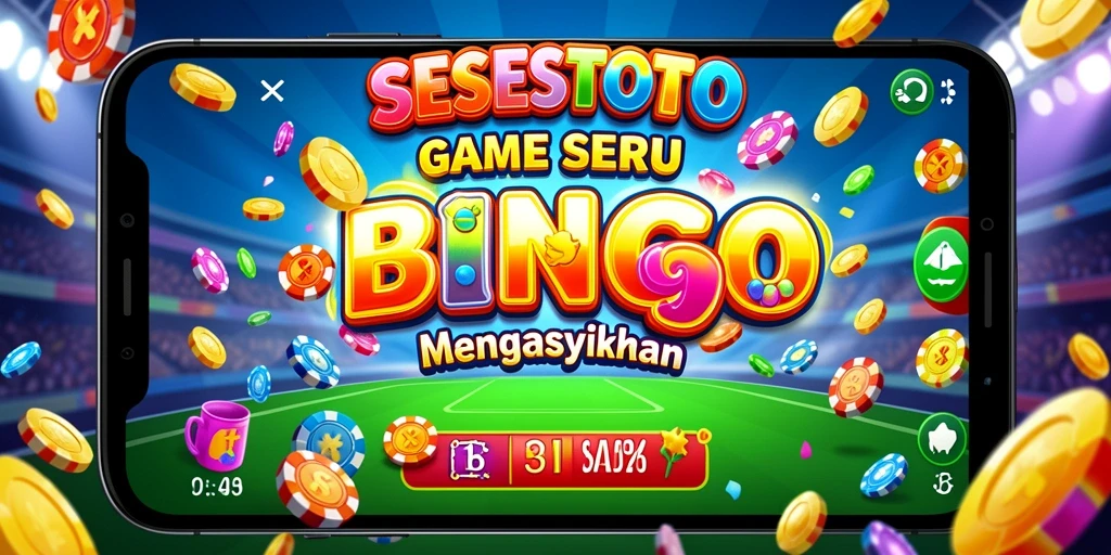 Tampilan gameplay yang menyenangkan dan seru di SESETOTO.